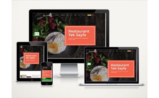 Restaurant Web Sitesi Onepage v4.0 Restaurant Web Sitesi Onepage v4.0